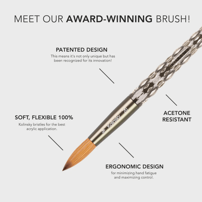 Acrylic Brush for Student | Nail Mall Canada