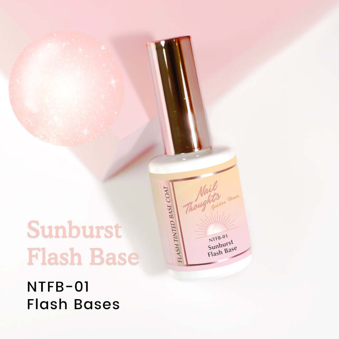 Kokoist Nail Thoughts #NTFB-01 Sunburst Flash Base - Tint Base Gel