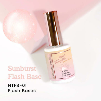 Kokoist Nail Thoughts #NTFB-01 Sunburst Flash Base - Tint Base Gel