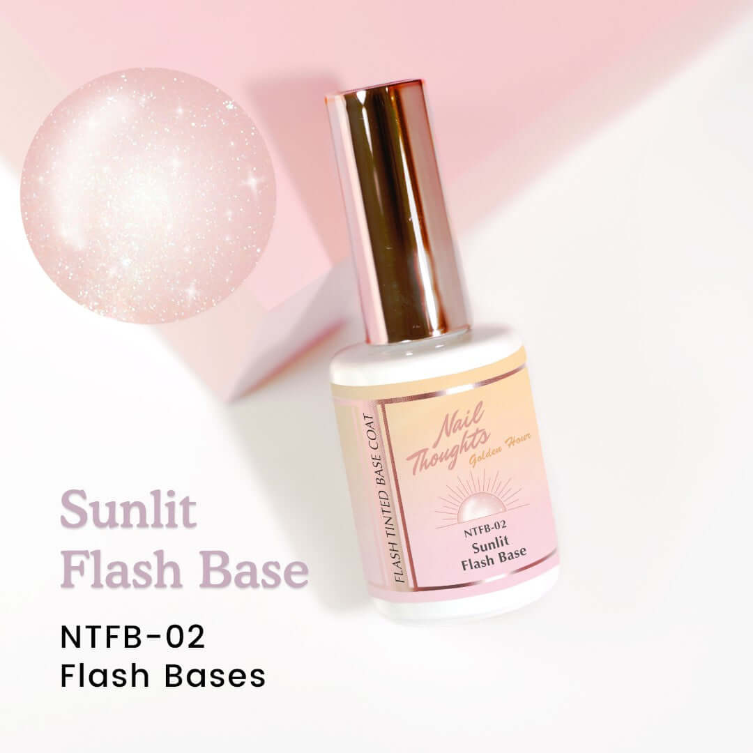 Kokoist Nail Thoughts #NTFB-02 Sunlit Flash Base - Tint Base Gel