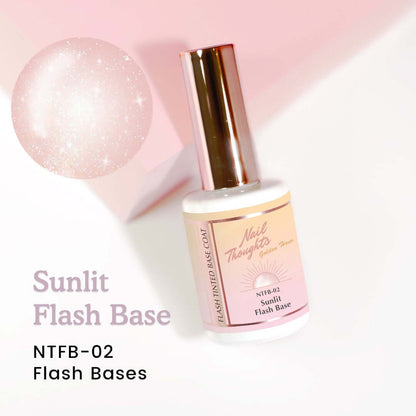 Kokoist Nail Thoughts #NTFB-02 Sunlit Flash Base - Tint Base Gel