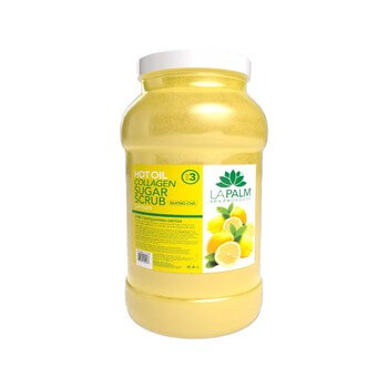 La Palm Hot Oil Sugar Scrub Bucket 1Gallon
