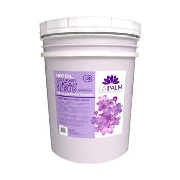 La Palm Hot Oil Sugar Scrub Bucket 5Gallon