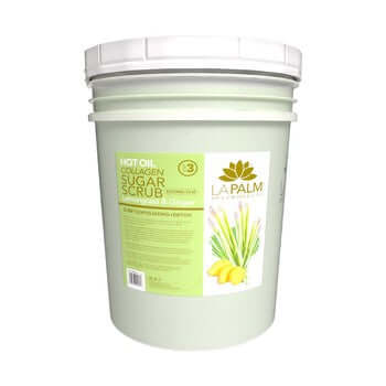 La Palm Hot Oil Sugar Scrub Bucket 5Gallon