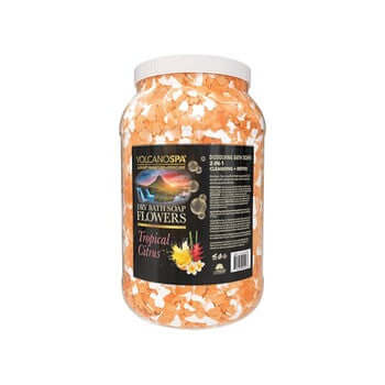 La Palm Volcano Spa Dry Bath Soap Flower