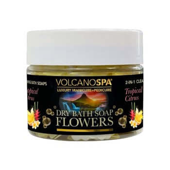 La Palm Volcano Spa Dry Bath Soap Flower 16oz
