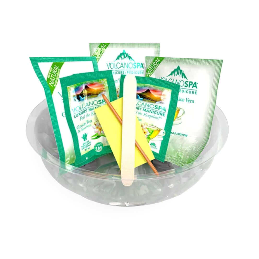 La Palm VolcanoSpa Luxury Crystal Manicure Bowl Kit - The Express Beauty