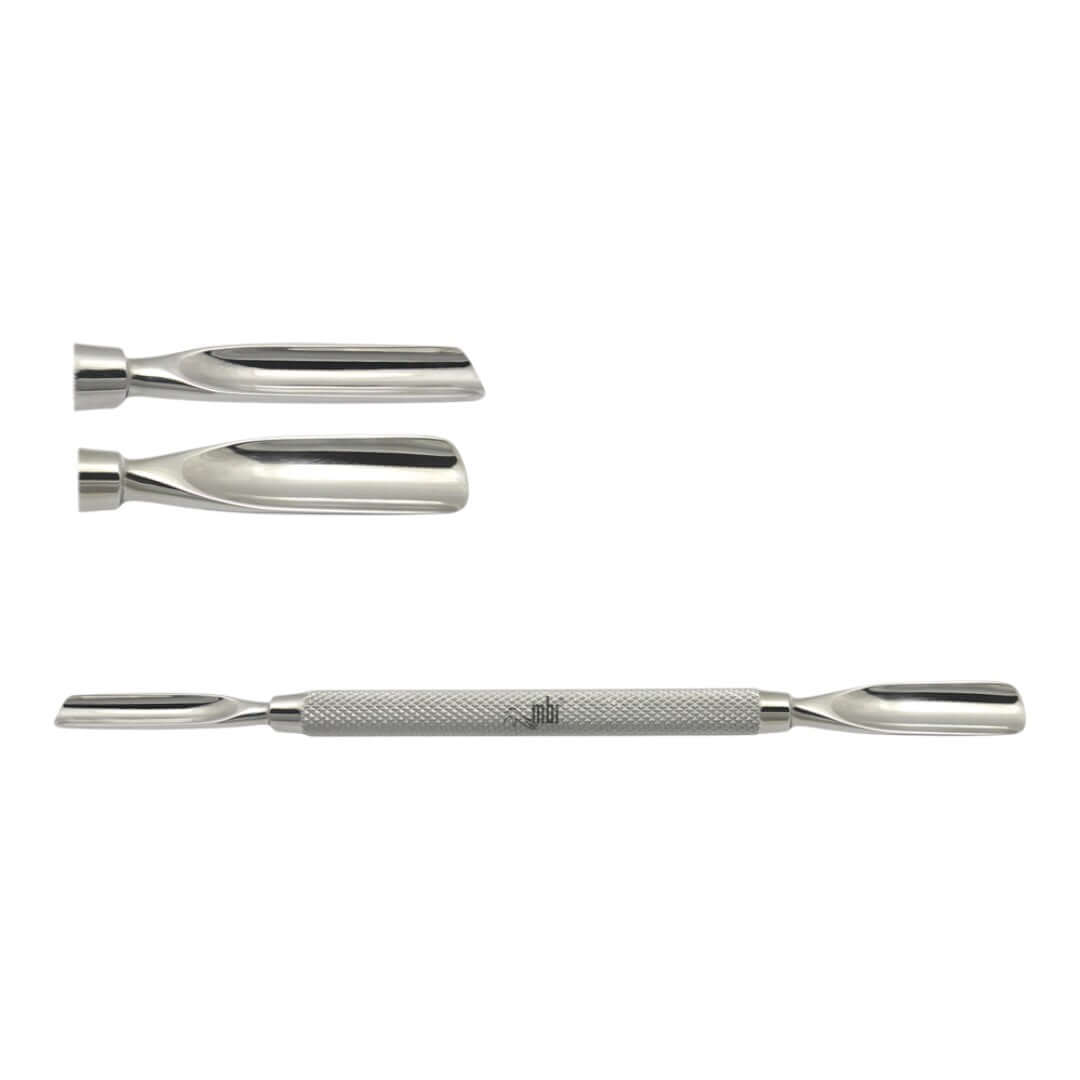 MBI-301 Cuticle Pusher Double-Sided, nail removal tool - The Express Beauty