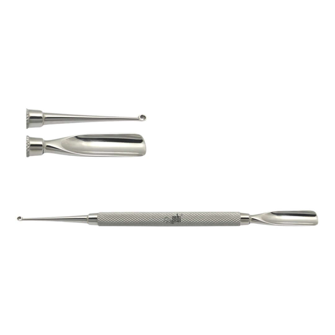 MBI-305 Cuticle Pusher w/ Extractor - The Express Beauty