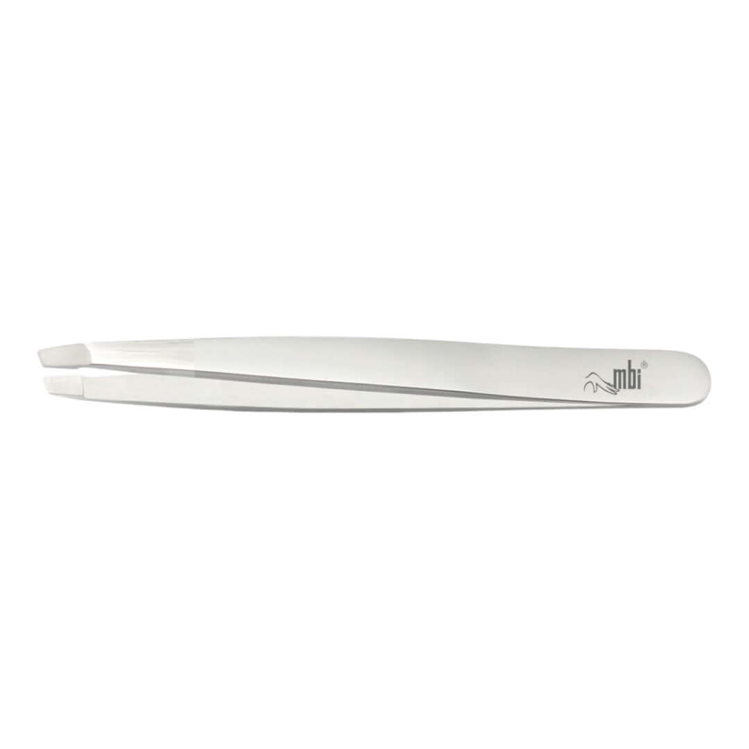 MBI-401 Eyebrow Tweezer Slanted Size 4' MBI - The Express Beauty
