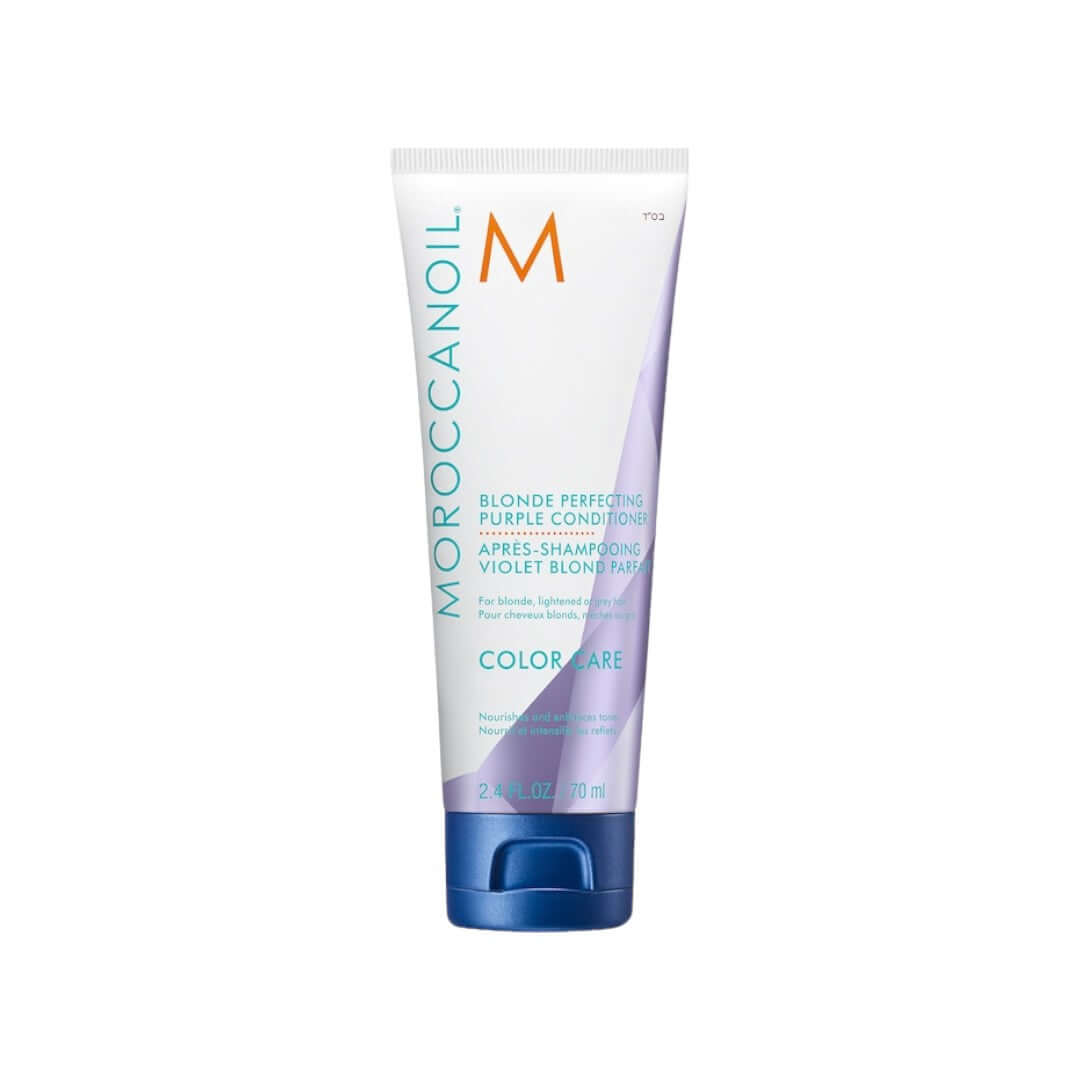 Moroccanoil Blonde Perfecting Purple Conditioner 70mL - The Express Beauty - Ontario Hair Care Store