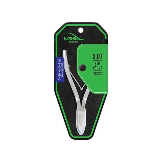 Nghia High Quality Stainless Steel Cuticle Nipper D07 - The Express Beauty