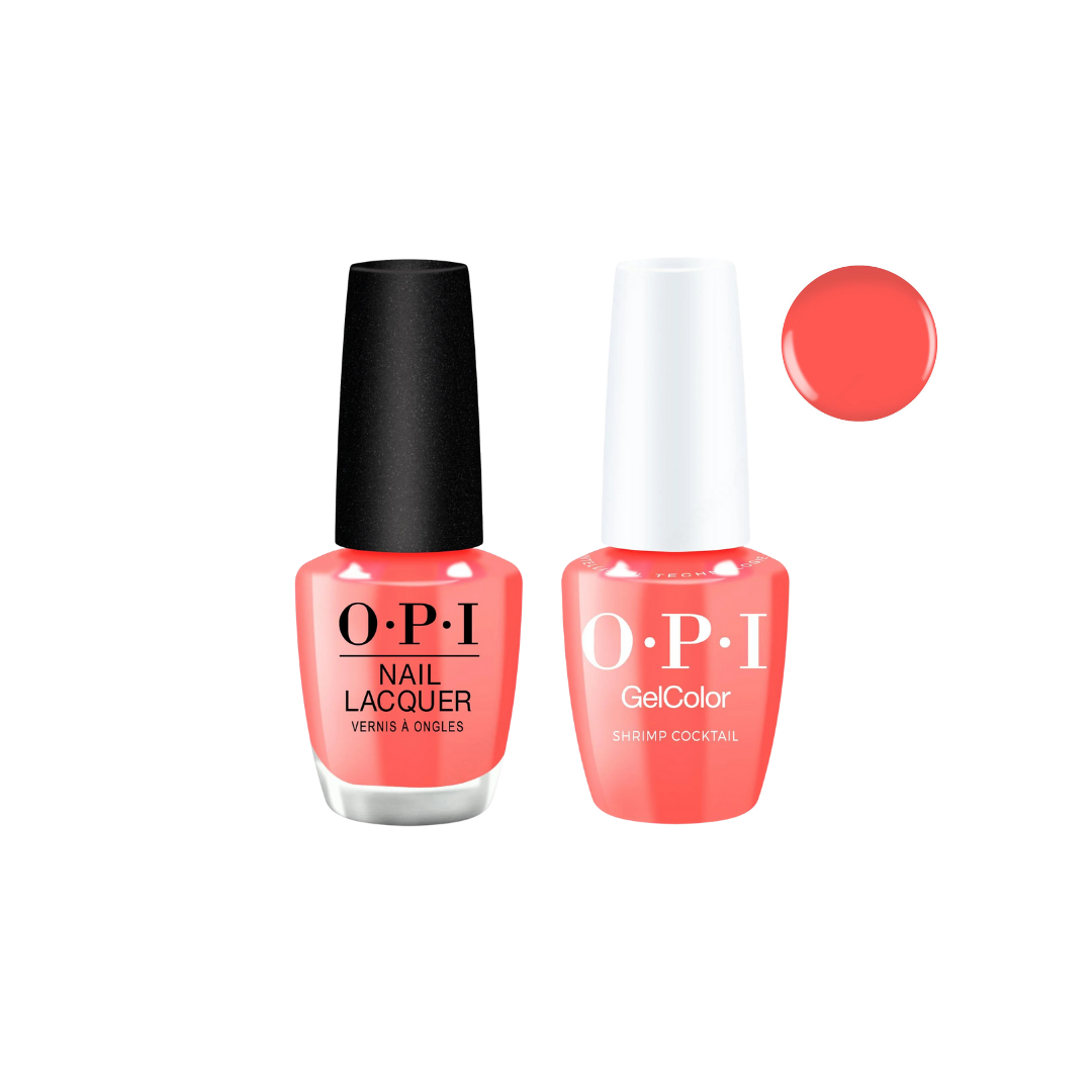 OPI Shrimp Cocktail S068 - Gel & Lacquer Combo-OPI Spring 2026 Collection