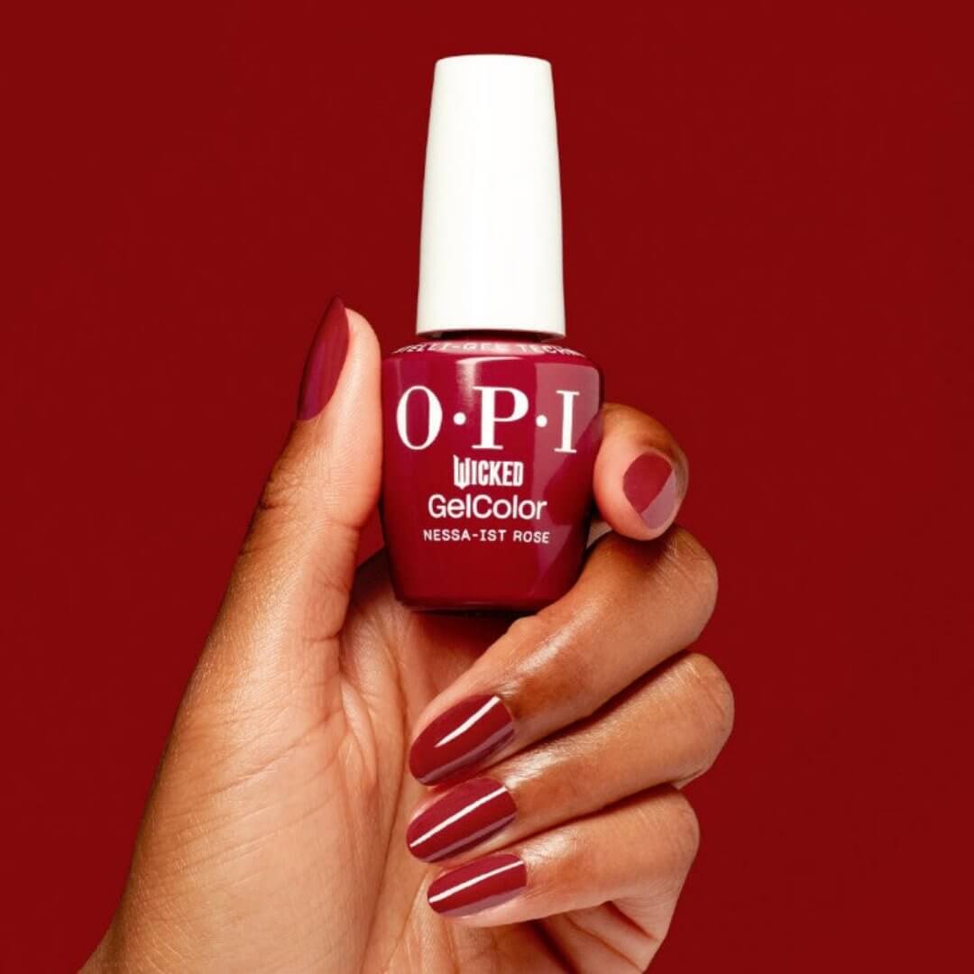 OPI Gel Polish, OPI Wicked Holiday 2024 collection, OPI Nessa-Ist Rose, Canada Nail Supply, aurora nail salon, Mississauga Nail Store