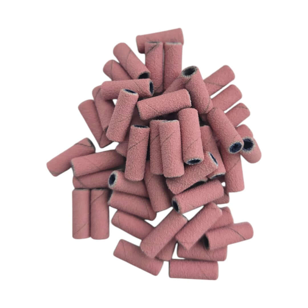 Premium Small Mini Sanding Band 3MM Pink (Pack of 50)