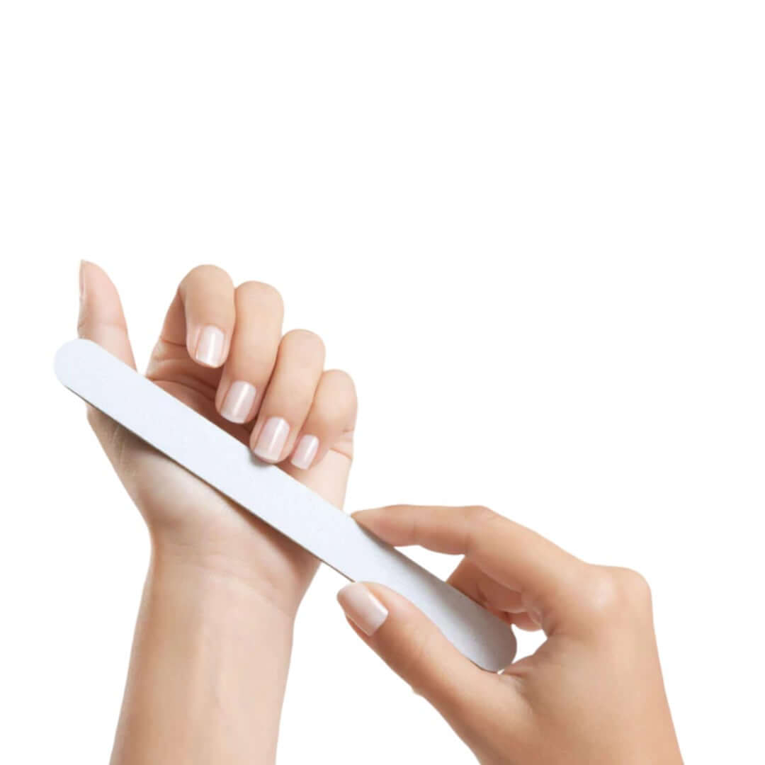 Premium Nail File 100/100 - White - The Express Beauty