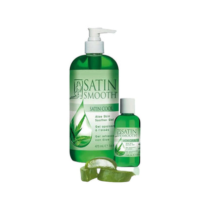 Satin Smooth Satin Cool Aloe Vera Skin Soother 16oz - The Express Beauty
