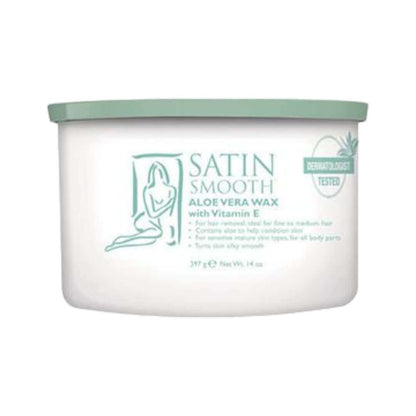 Satin Smooth Soft Wax 14oz - The Express Beauty | Aloe Vera
