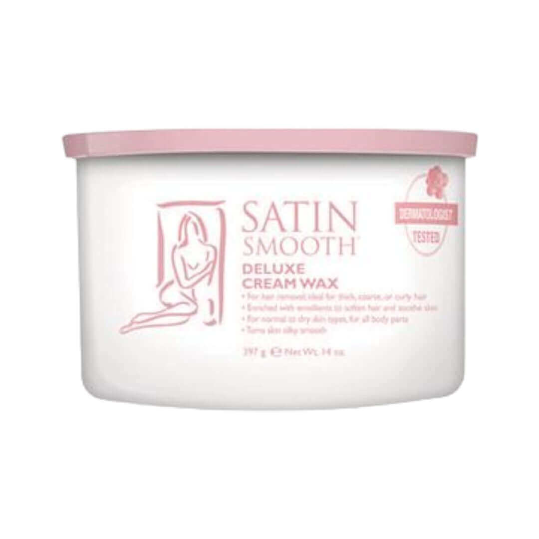 Satin Smooth Soft Wax 14oz - The Express Beauty | Deluxe Cream