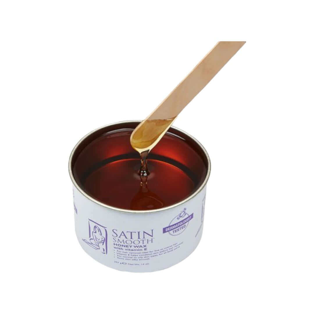 Satin Smooth Soft Wax 14oz - The Express Beauty | Honey