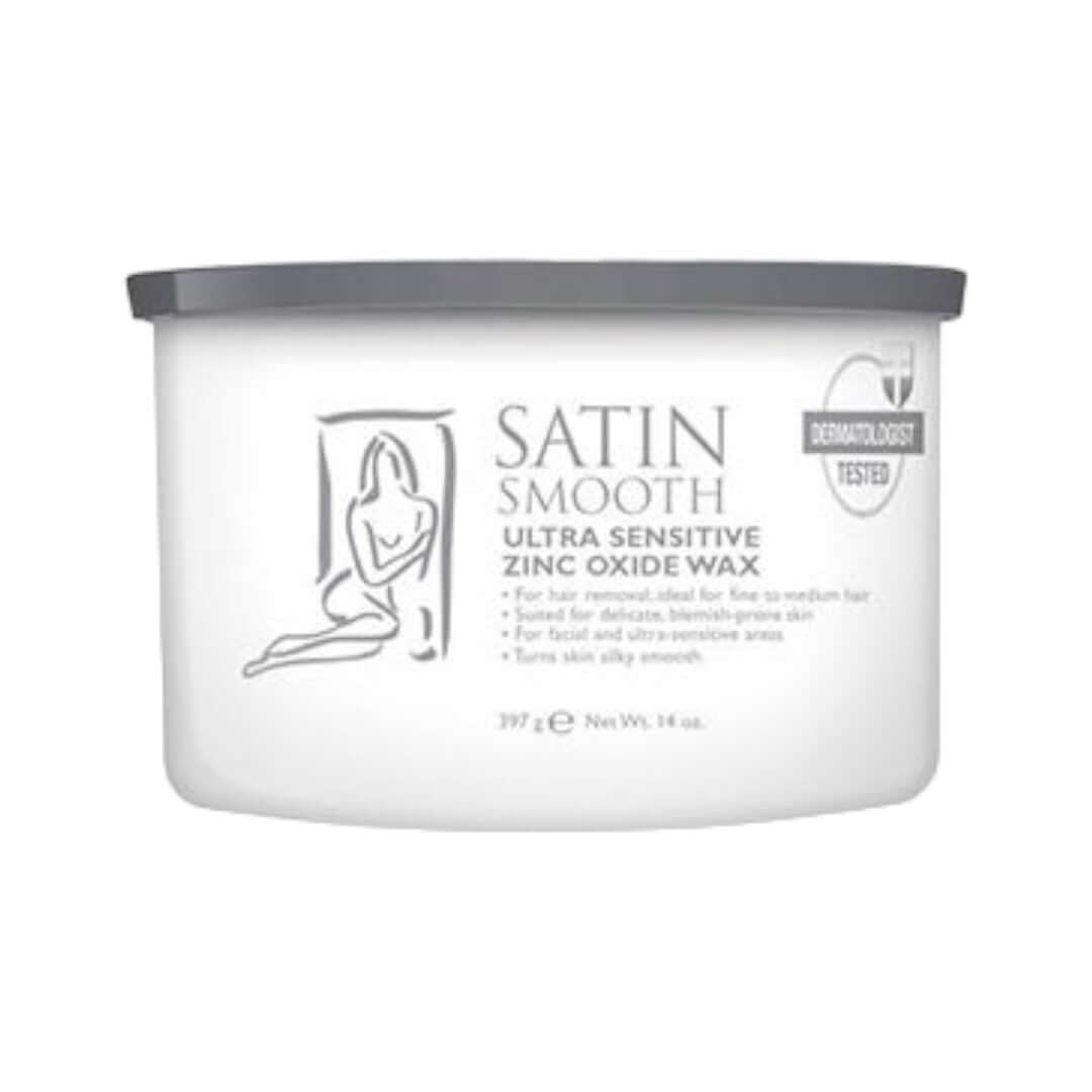 Satin Smooth Soft Wax 14oz - The Express Beauty | Ultra Sensitive Zinc Oxide