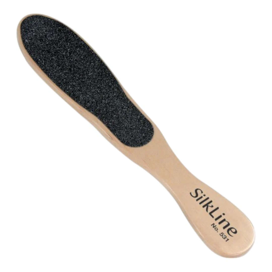Silkline Wooden Foot File Double Sided l Toronto Nail Supply Store