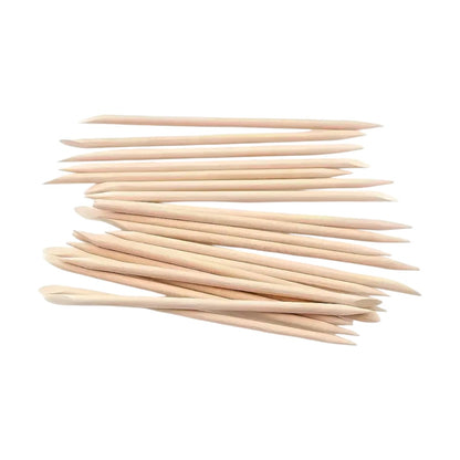 Silver Star Wooden Stick 90mm 100pcs