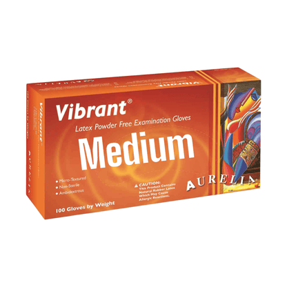 Găng tay cao su dùng một lần Vibrant Examination (Hộp 100 chiếc)