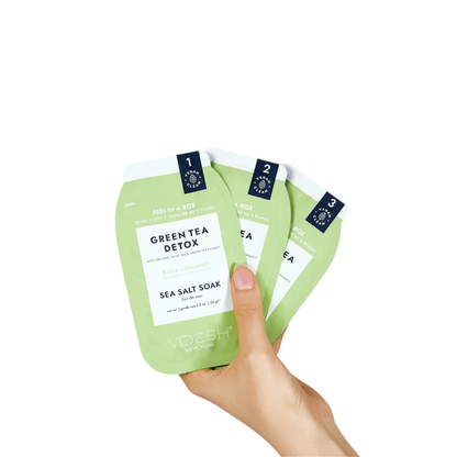 Voesh Green Tea Mani In A Box - The Express Beauty
