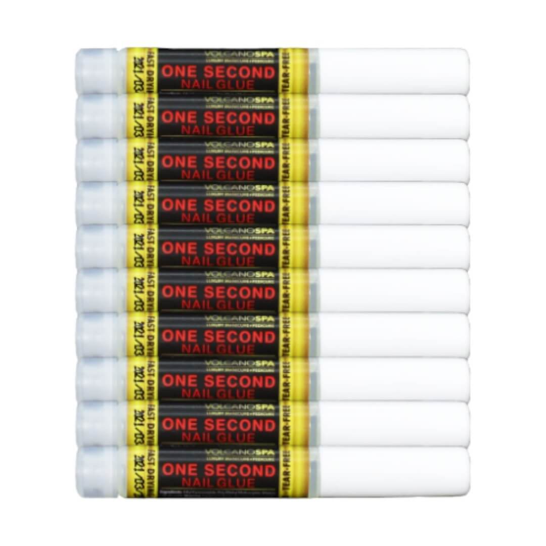 VolcanoSpa Nail Glue 1 Second (Bag of 10 Tubs) - The Express Beauty