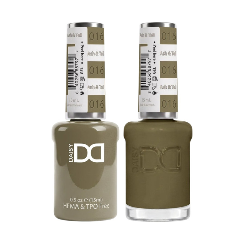 DND Ash & Tell #DND016 HEMA & TPO Free|Nail Mall Beauty Supply