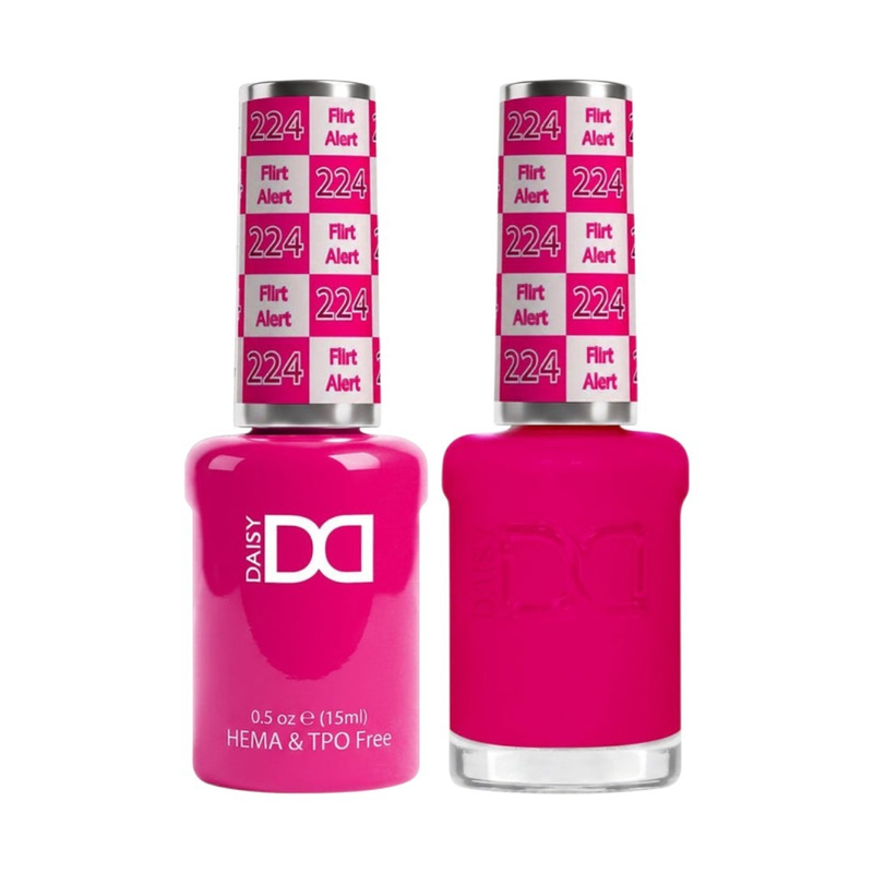 DND Flirt Alert #DND224 HEMA & TPO Free|Nail Mall Beauty Supply