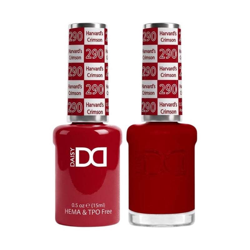 DND Harvard's Crimson #DND290 HEMA & TPO Free|Nail Mall Beauty Supply