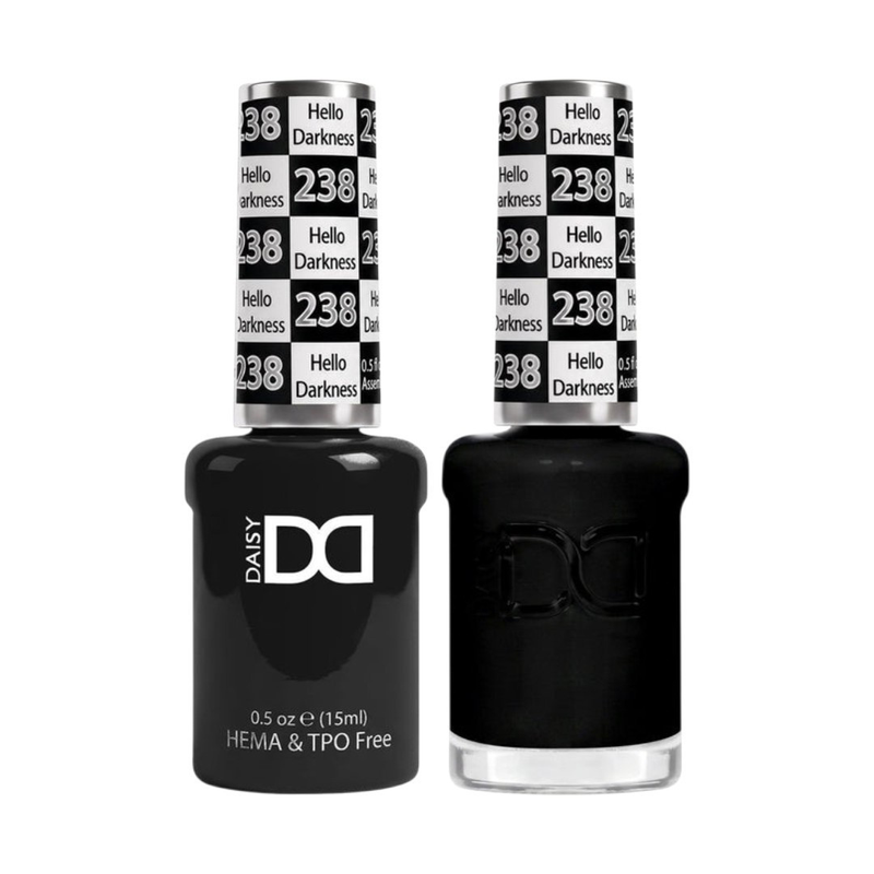 DND Hello Darkness #DND238 HEMA & TPO Free|Nail Mall Beauty Supply