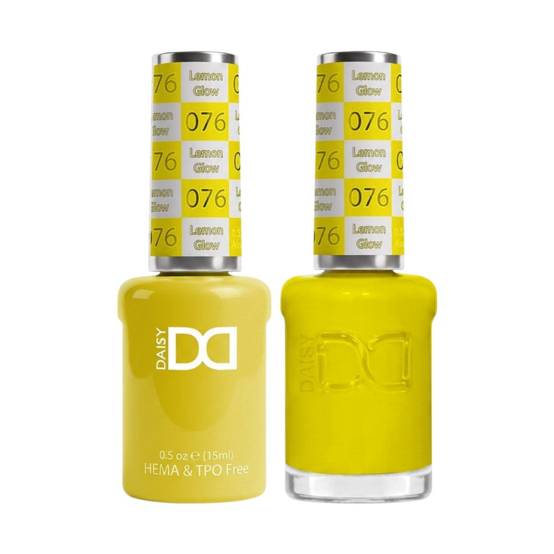 DND Lemon Glow #DND076 HEMA & TPO Free|Nail Mall Beauty Supply