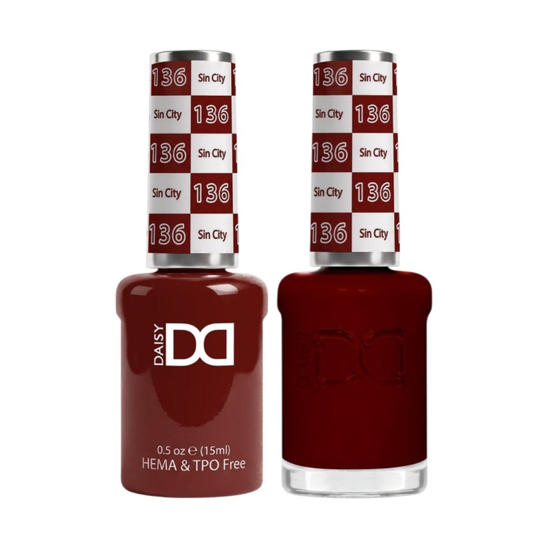 DND Sin City #DND136 HEMA & TPO Free|Nail Mall Beauty Supply