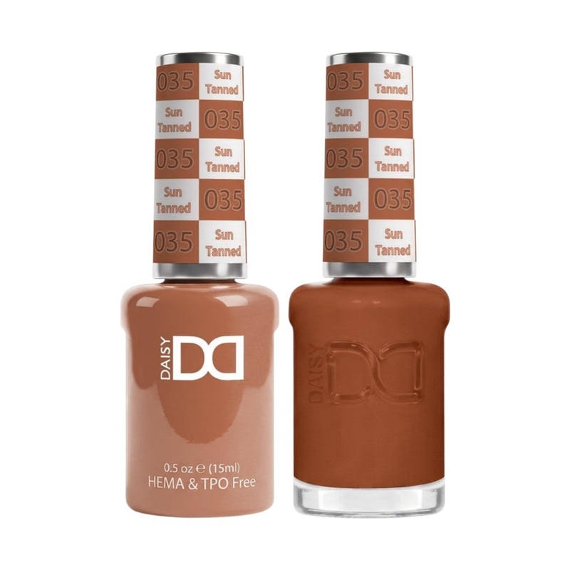 DND Sun Tanned #DND035 HEMA & TPO Free|Nail Mall Beauty Supply